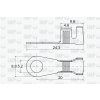IMP 427958 Kabelové oko Ø 5,2mm