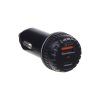 34676 Autoadaptér USB/USB-C 12/24V PD/QC3.0