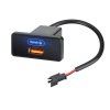 34716 USB nabíječka QC3.0 do panelu. 12/24V