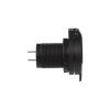 34557 2x USB ve voděodolém IPX3 pouzdře s magnetickou krytkou 12/24V, 2x2,4A