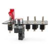 47161 Panel s 4x spínači + tlačítko START, 12V