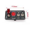 47160 Panel s 3x spínači + tlačítko START, 12V