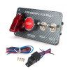 47160 Panel s 3x spínači + tlačítko START, 12V