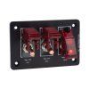 47168 Panel s 3x spínačem 12/24V