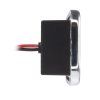 34678.3 USB 2.4A + QC3.0 + USB-C zásuvka 12/24V, chromový rámeček