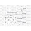 IMP 427954 Kabelové oko Ø 10,2mm