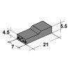 IMP 428979 N Kryt dutinky 4,8mm černý
