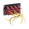 47184 Panel s 8x spínači + 8x pojistky, 12/24V