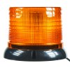 WL61 LED maják, 12-24V, oranžový magnet, homologace ECE R10