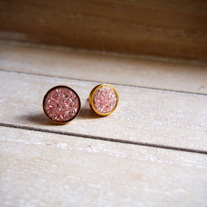Betonové náušnice Beton Beads
