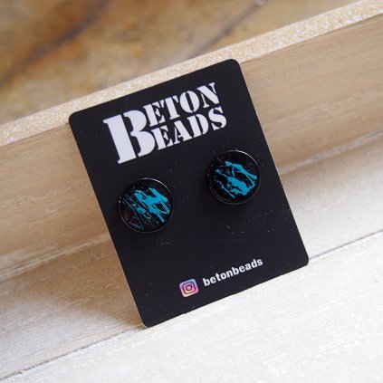 Betonové náušnice Beton Beads