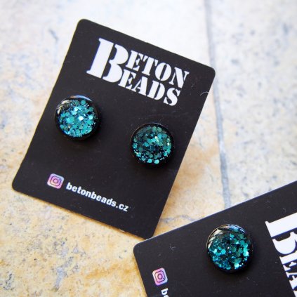 Betonové náušnice Beton Beads