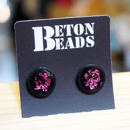 Betonové náušnice Beton Beads