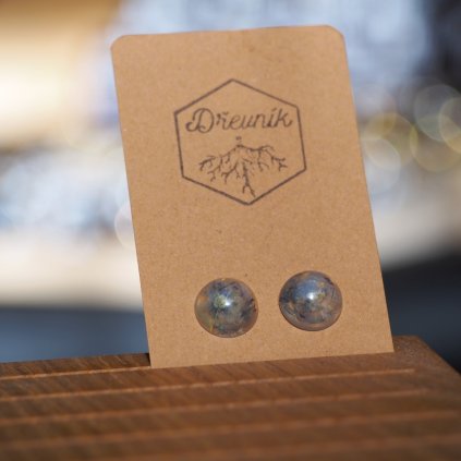 Náušnice z květin: Rozrazil rozekvítek