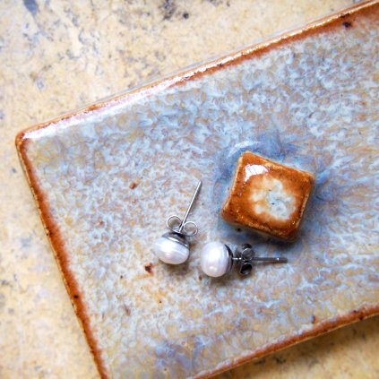 Perlové náušnice Perlomanie