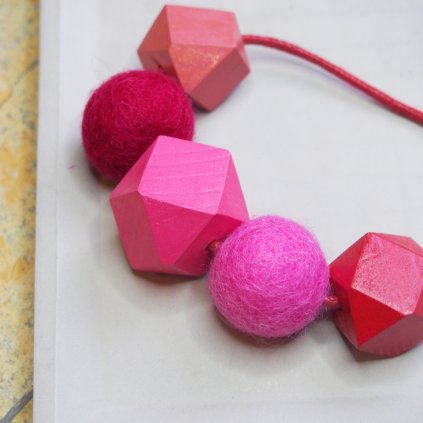 Dřevěné korále Dřevohra