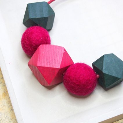 Dřevěné korále Dřevohra