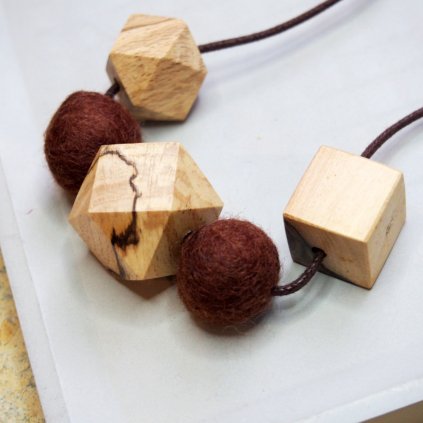 Dřevěné korále Dřevohra