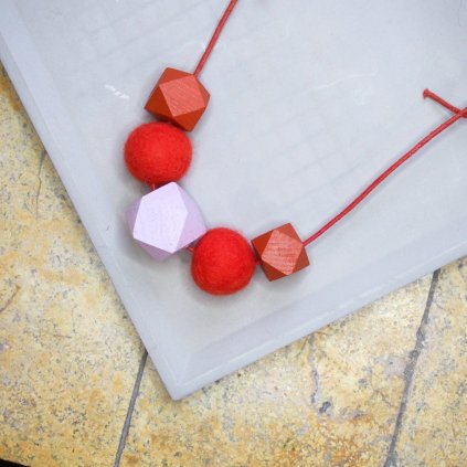 Dřevěné korále Dřevohra