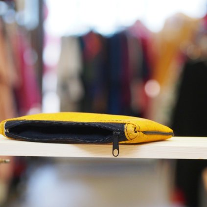 Malá korková taštička na zip Corelina