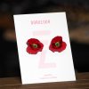 Náušnice máky Doružova
