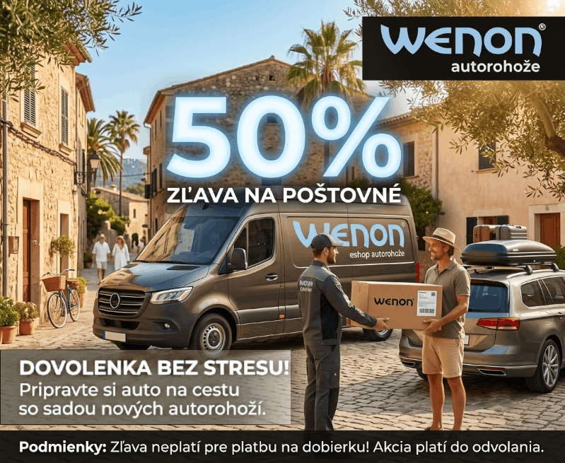 Poštovné za polovičnú cenu!