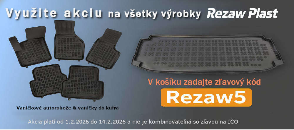Zľava na výrobky Rezaw Plast 5%