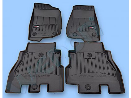 3D autorohože Jeep Wrangler Unlimited 2018- Rubicon