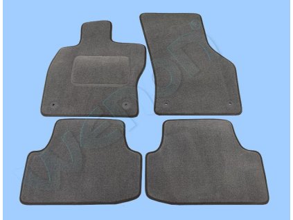 Textilné autokoberce Seat Leon ST kombi 2013-2019 šedé
