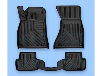 Prémiové 3D rohože Audi A4 combi 2008-2015