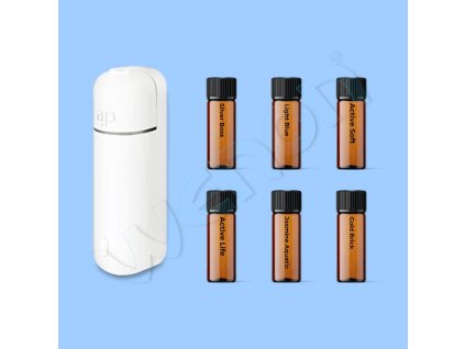 Exkluzívny difuzér vône do auta eDrive - biely