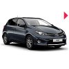 Vanička do kufra gumová Toyota Auris hatchback 2013-2019 dvojúrovňový kufor-spodná