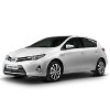 Vanička do kufra gumová Toyota Auris Hybrid hatchback 2013-2019 dvojúrovňový kufor-spodná
