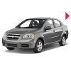 Autorohože vaničkové Chevrolet Aveo sedan 2006-2010