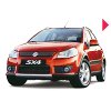 Autorohože vaničkové Suzuki SX4 hatchback 2006-2014