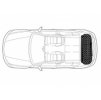 Vanička do kufra gumová Škoda Kodiaq 2024- 5M, spodná