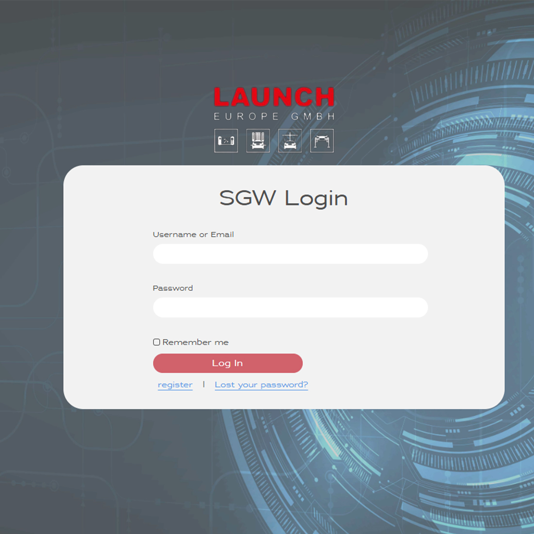 Launch Europe návod: Registrace na SGW Platformu (SGW Portal)
