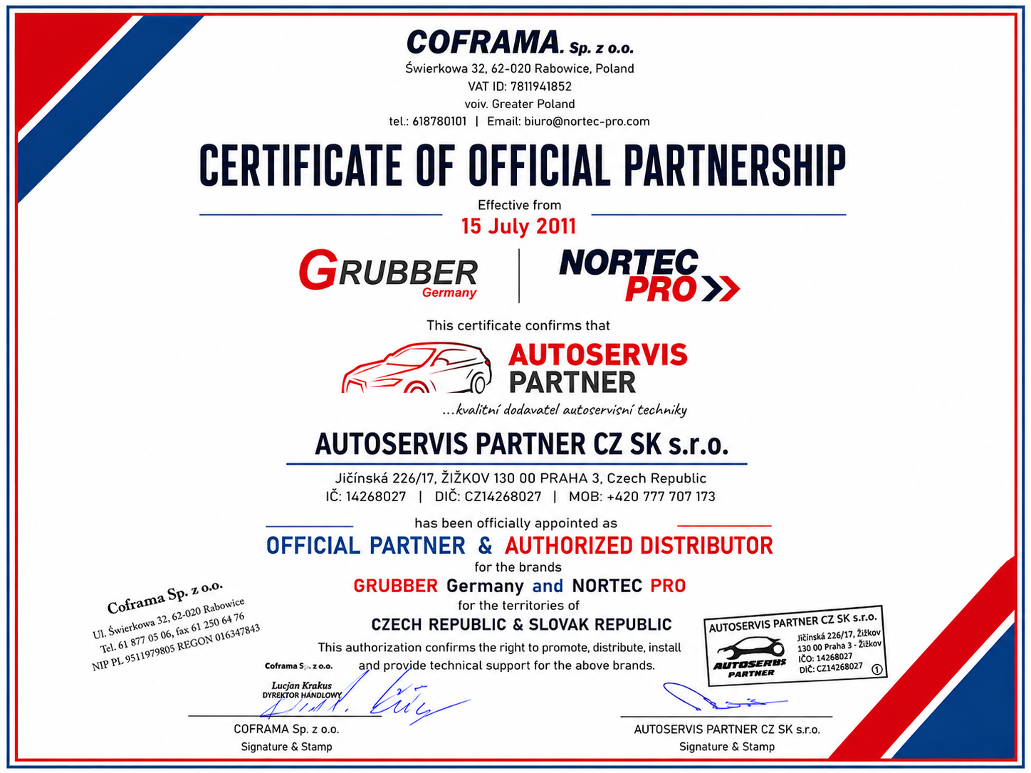 Certifikát