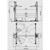 Nosnost kg 3.000 Výška zdvihu mm cca 2,005* Doba zvedání/spouštění cca 45 Výška natočení mm cca 85** Rozsah prodloužení ramene mm cca 430 - 880 (3 ks) cca 830 - 1.330 (2 ks) Šířka/výška nastavení mm cca 3.250 / 2.565 Průchozí šířka mm cca 2.290 Sloupec s čistou vzdáleností mm cca 2.630 Výkon kW 1 x 3,0 Napájecí zdroj (elec.) V/Hz 400 / 50 Pojistková ochrana (elec.) Pomalý úder 16-2