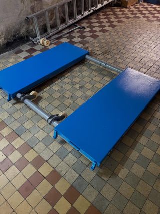 Dodávka nůžkového zvedáku NORTEC PRO PN3500 DXL, zdvih 120cm. Děkujeme do Hukvald. 👌