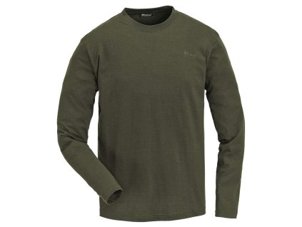 7447 100 01 Tshirt BLANK Long BLANK Sleeve BLANK 2pack Green