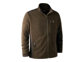 deerhunter muflon zip in fleece jacket flisova bunda