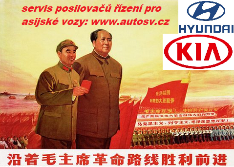 Repase, opravy, servis řízení Hyundai a KIA