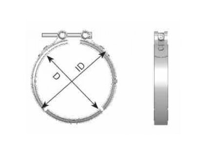 objímka výfuku VOLVO