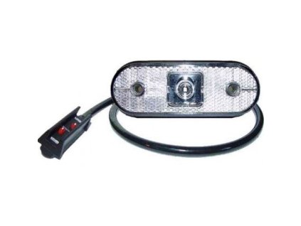 obrysové svetlo LED UNIPOINT s odrazovým sklom biele