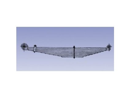 pero MAN zadné 12 listové