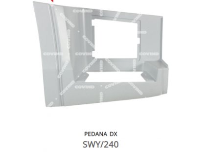 pravý schodík IVECO S-WAY X-WAY svetlo šedá