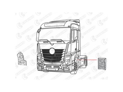 predný blatník ľavý