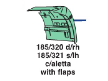 predný kryt blatníka ľavý