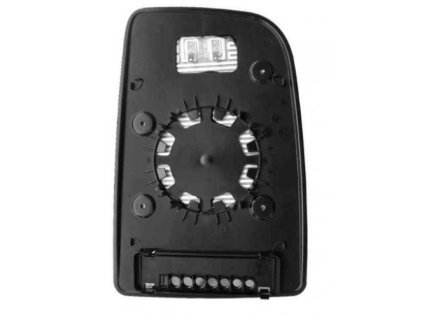 sklo h.,ľavé, 12V, MERCEDES Sprinter.,VW LT,R1200mm,240x158x21mm